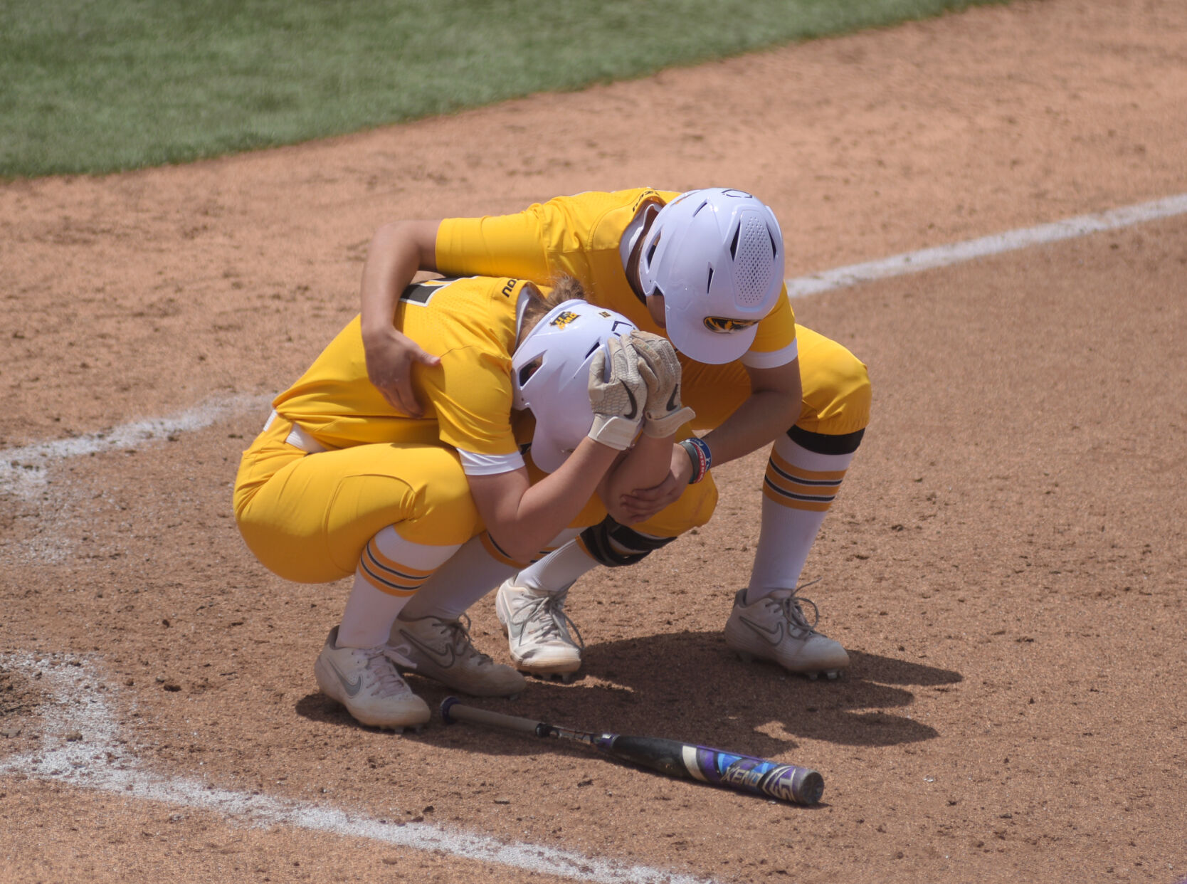 Kimberly Wert consoles Hatti Moore